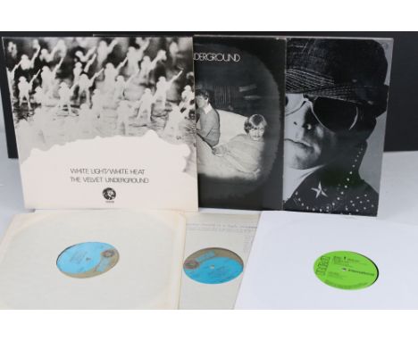 Vinyl - Three Lou Reed and Velvet Underground LPs to include The Velvet Underground self titled on MGM 2353022 SELECT, Lou Re