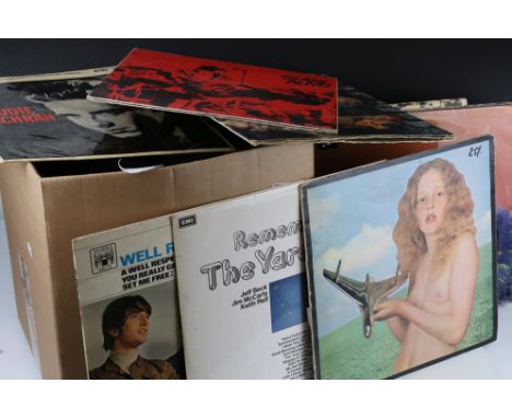 Vinyl - Rock &amp; Pop collection of 29 LP's featuring The Beatles, Rolling Stones, Jimi Hendrix, Blind Faith, The Kinks &amp