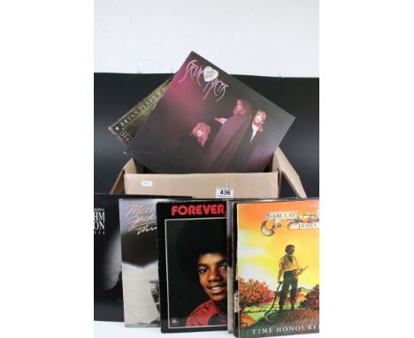 Vinyl - Approx 50 vinyl Lp's spanning the decades and the genres to include Barclay James Harvest, Michael Jackson, Mick Jagg