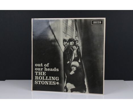 Vinyl - The Rolling Stones Out Of Our Heads (Decca LK 4733) mono, non flipback sleeve by Robert Stace. Sleeve and Vinyl VG+ 