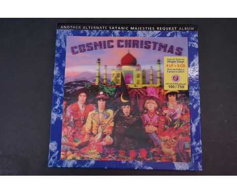 Vinyl - ltd edn Another Alternate Satanic Majesties Request Rolling Stones Album 4 LP / 3 CD Box Set, heavy coloured vinyl, 1