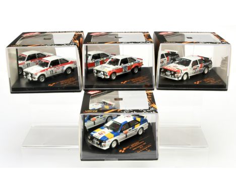 Vitesse (1/43rd scale) a group of Limited Edition models - Including Ford Escort MK.II Item No. 42366 with certificate; Audi 