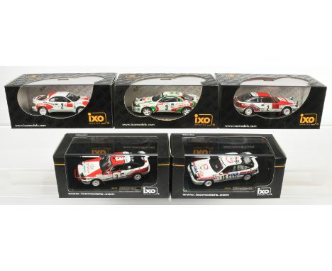 Ixo Models (1/43 Scale) a group of Toyota Celica - Including RAC029, RAC153 plus others similar (see photo) - Mint in Near to