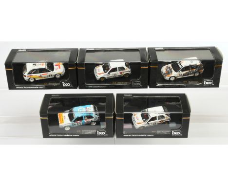 Ixo Models (1/43 Scale) group of Volkswagen &amp; Peugeot - Including RAC199; RAC197;RAC179 plus others similar (see photo) -