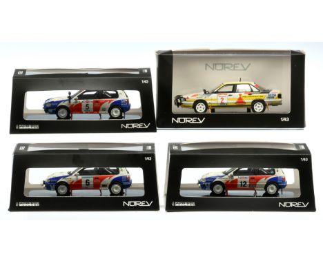 Norev (1/43 Scale) a group of Rally models - Including Nissan Pulsar GTI-R 1991 Safari Rally plus others similar (see photo) 