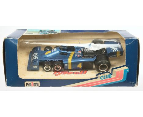 Polistil GG3 Tyrrell P34/2 diecast 1:16 scale model "elf Tyrrell 4 Good Year" - Mint in Good box.