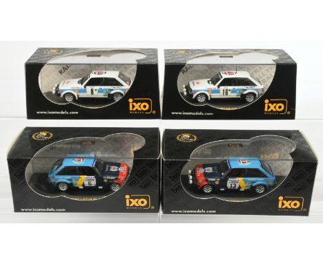 Ixo Models (1/43 Scale) group of Sunbeam Rally cars - Including Talbot Lotus Sunbeam #8 Monte Carlo 1981 H. Toivanen -F. Gall