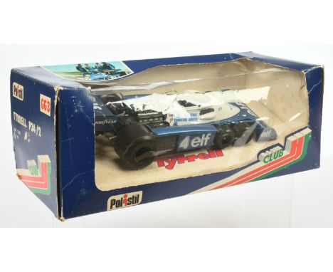 Polistil GG3 Tyrrell P34/2 diecast 1:16 scale model "elf First National City - Mint in Good box.