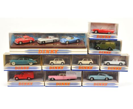 Matchbox The Dinky Collection a boxed group to include (1) DY15 1953 Austin A40 (2) DY902 Porsche 356A Coupe 1958 Mercedes Be