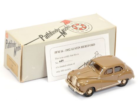 Pathfinder Models PFM15 Sunbeam Hereford 1952 - Light brown - with certificate - Mint in Excellent box.