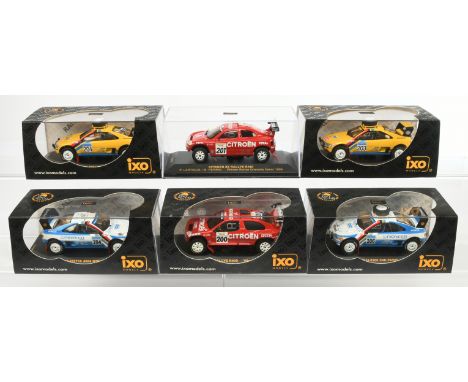 Ixo Models (1/43 Scale) group of Peugeot &amp; Citroen ZX RallyRide - Including RAC035; RAC027 plus others similar (see photo