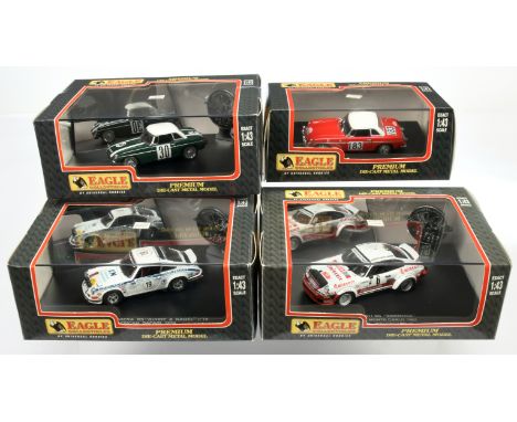 Eagle Collectables (1:43 scale) group of models - Including MGB MKII Silverstone 1967 Limited Edition; Porsche 911 SC Eminenc