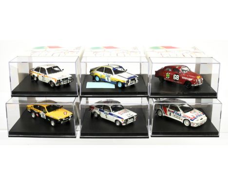 Trofeu a boxed group of 1/43rd scale models - Including 1021 Ford Escort MKII #7 Morocco Rally 1976 Roger Clark/Jim Porter; 2