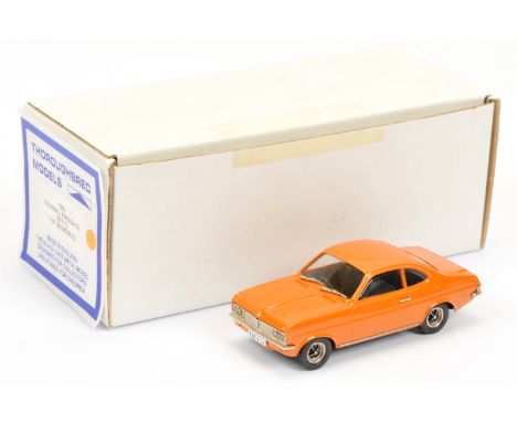 Thoroughbred Models TM3 Vauxhall Firenza SL 1971-73 - 1 of 350 models - light orange body (see photo) - Mint in Excellent Plu