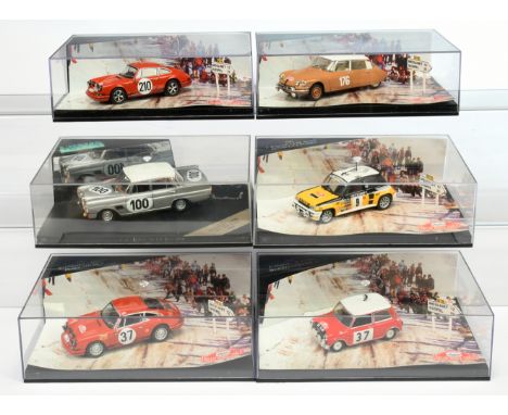 Vitesse (1/43rd scale) a group of models - Including Citroen ID19 1959 Rally Monte-Carlo; Porsche 911 T; Mercedes 300SE L159 