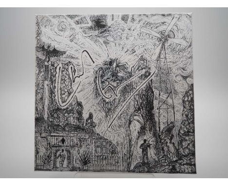 Chiwetel Ejiofor signed canvas with artwork added by Jen Petti - Imagery of many of Chiwetel Ejiofor's most famous films incl
