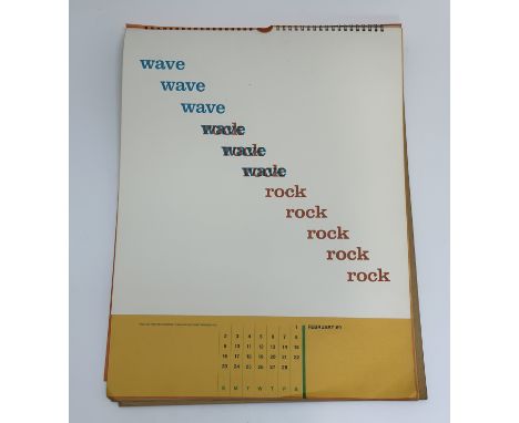 Ian Hamilton Finlay C.B.E. (Scottish, 1925-2006), The Blue and Brown Poems, prefaces by Michael Weaver and Jonathan Williams,