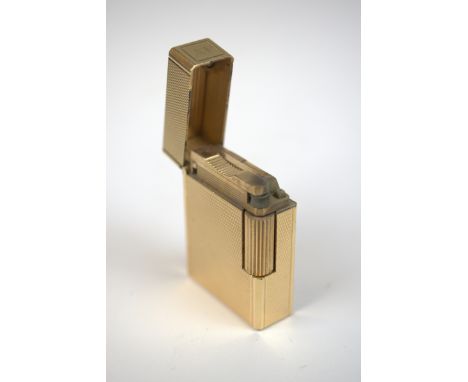 A Dupont gold plated lighter 