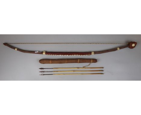 Tribal bow and arrow 