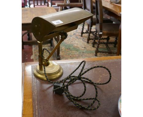 Brass desk lamp 