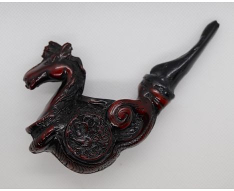Vintage horse head pipe 