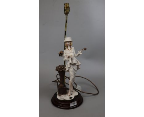 Italian figurine lamp 