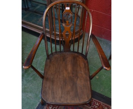 An early 20th century Ercol style armchair