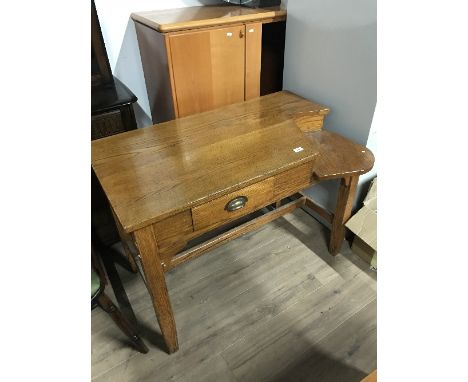 VINTAGE OAK OFFICE DESK
