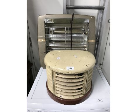 2 VINTAGE HEATERS (SAS)