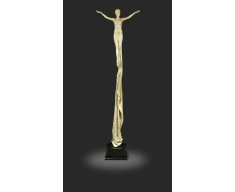 § Michael James Talbot (1963-), Juliet, from the Royal Ballet collection, 2014,  the patinated bronze modelled as a maiden in