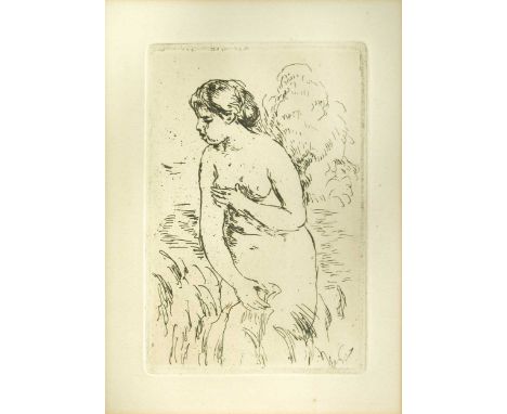 After Pierre-Auguste Renoir (1841-1919) Baigneuse debout a mi-jambes, 1906etching20.5 x 14cm