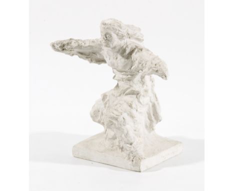 ANTON HANAK (Brünn 1875 - 1934 Wien)Klagende Mutter, 1925Gips, 27,5 × 24 × 17 cmsigniert Anton Hanak, datiert 1925bezeichnet 