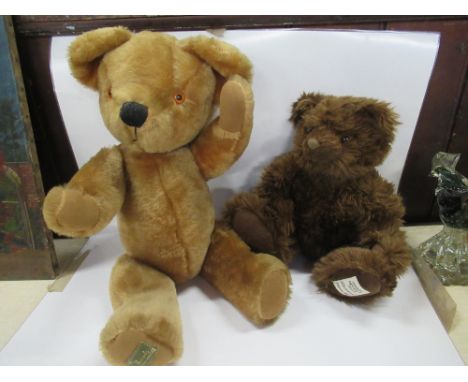 A Merrythought for Harrods Teddy Bear together with a Giorgio Beverley Hills 70th Anniversary Bear&nbsp;