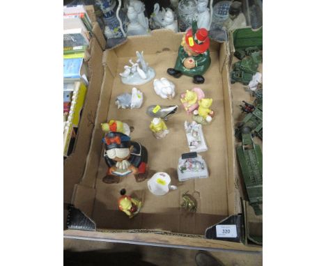A collection of ornaments to include Royal Doulton Winnie the Pooh, Nao, Royal Copenhagen ducks etc&nbsp;&nbsp;