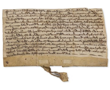 Cambridgeshire, Ashley.- I, William Faber (Smith) of Assele and Rose his wife have conceded by this present charter to Henry 