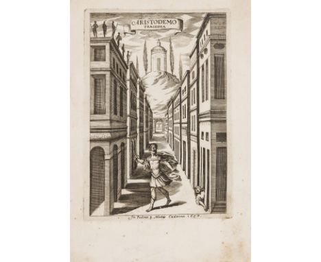 Dottori (Carlo de') Aristodemo Tragedia, first edition, engraved additional pictorial title, printed title with woodcut print