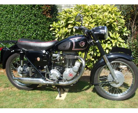 A 1959 Matchless G3, registration number 804 YUD, frame number A67858, engine number 57 18MS 130970, Black. The Matchless G3 