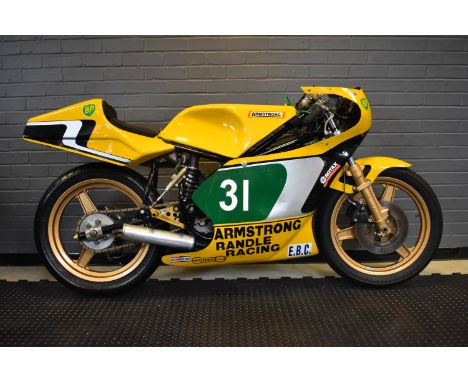 A 1980/81 Armstrong CM35 250, yellow. This CM35 comes direct from a significant private collection of racing motorcycles. Fin