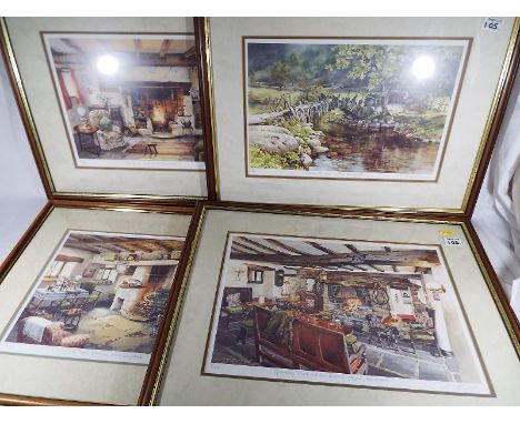 After Judy Boyes - seven prints issued in a limited edition of 850, each signed in pencil to the margin by the artist, compri