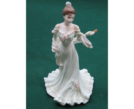 COALPORT LA BELLE EPOQUE CERAMIC FIGURE- CLEMENTINE 