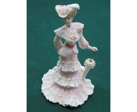COALPORT LA BELLE EPOQUE CERAMIC FIGURE- LADY ALICE