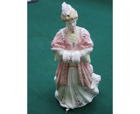 COALPORT LA BELLE EPOQUE CERAMIC FIGURE- LADY HARRIET 