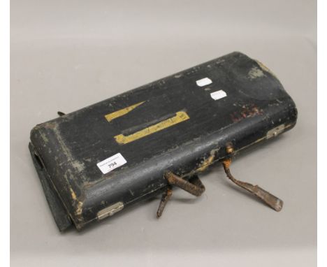A cased Buffet clarinet. The case 40 cm wide.
