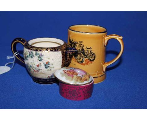 GOOD LOT OF CERAMICSincluding blue and white plates, vintage mugs and vases