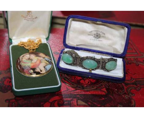 LOT OF COLLECTABLESincluding Scottish silver brooch, ear-rings, an Indian silver bangle etc.