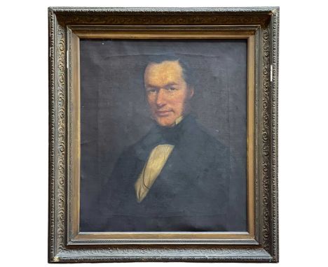 WILLIAM ROOS (1808-1858), oil on canvas - portrait of a gentleman, signed and dated 1860 verso, 72 x 54cmsProvenance: remaine