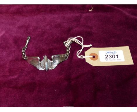 A WWII Bomber Command decanter label.