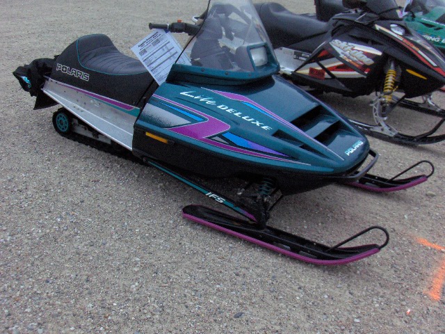 1996 POLARIS 340 INDY LITE DLX 2640535 snowmobile, owner started at ...