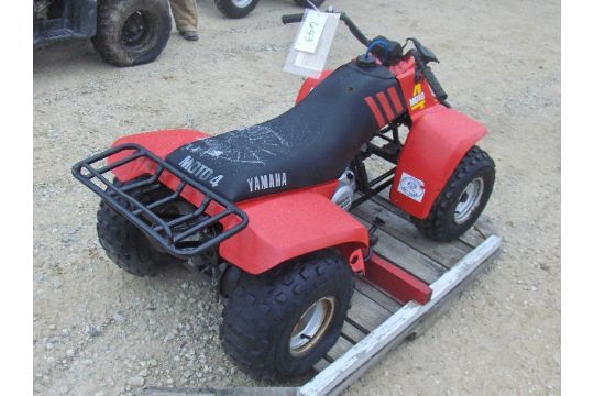 1985 Yamaha 80 Moto 4 Jy455x000fc Four Wheeler Electric Start Hasn T Ran In A Few Years