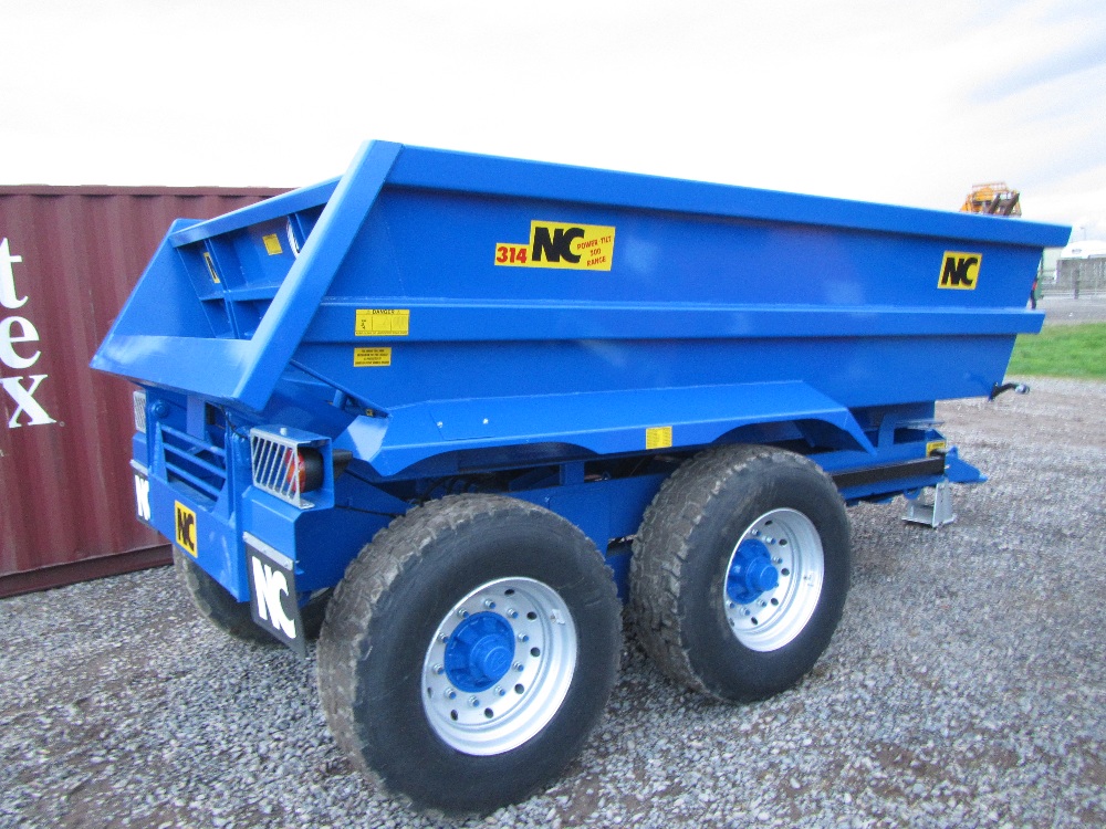 NC 14 Ton Dump Trailer c/w Magic Tailgate